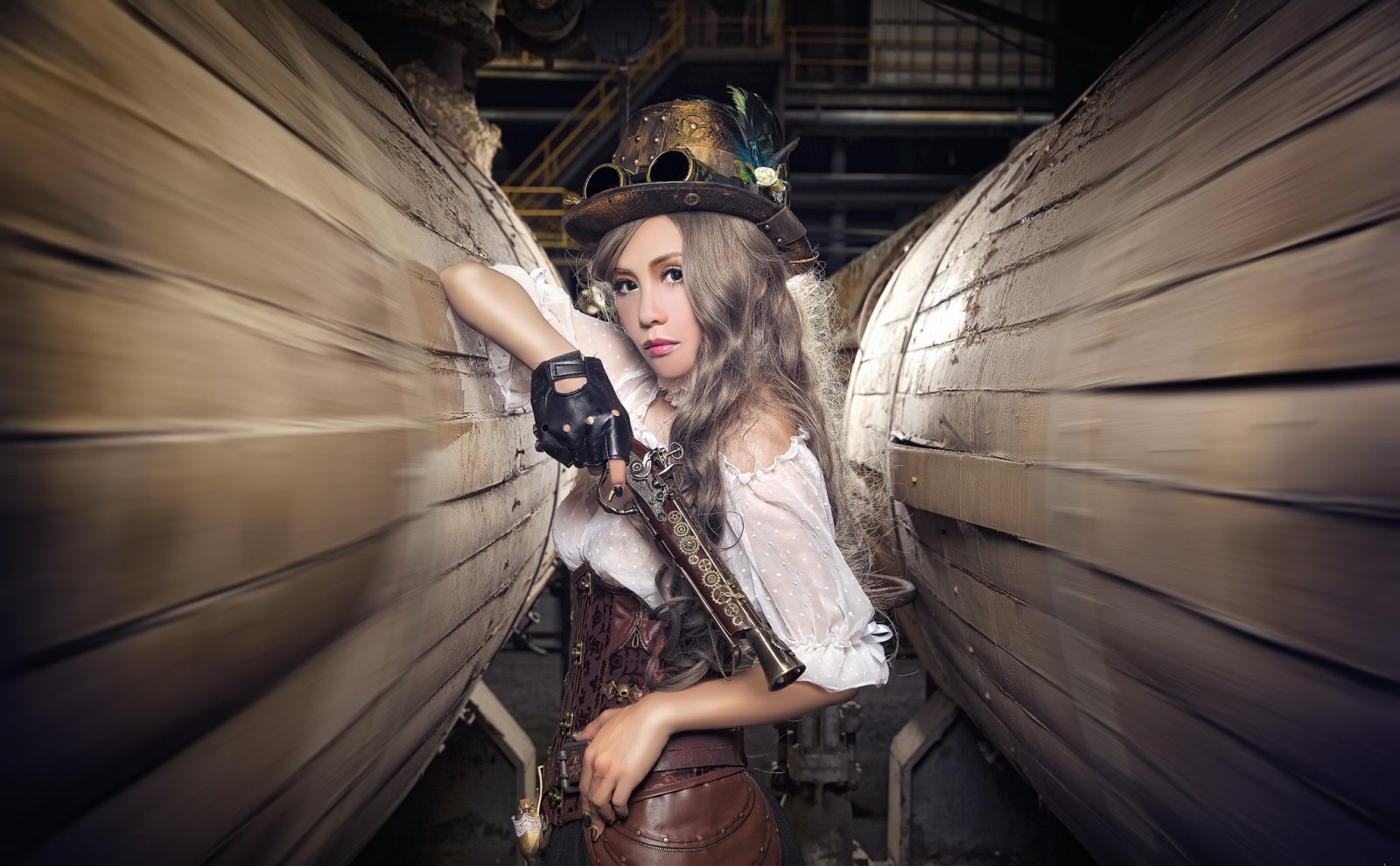 asian women steampunk