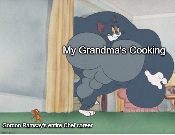 club penguin meme is kil - My Grandma's Cooking Gordon Ramsay's entire Chef career imgflip.com
