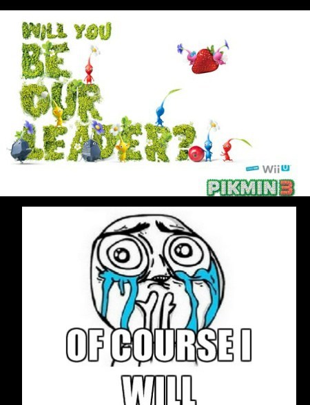 pikmin comics funny - Wii U PIKMN3 Te Of Courses Will