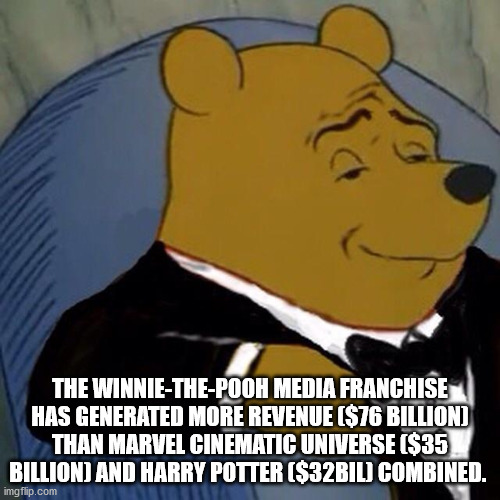 she wants the d duramax - The WinnieThePooh Media Franchise Has Generated More Revenue $76 Billion Than Marvel Cinematic Universe $35 Billion And Harry Potter $32BIL Combined. imgflip.com