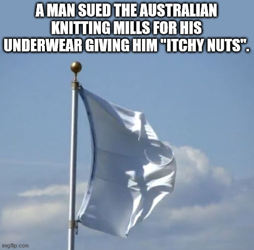 carl sagan meme - A Man Sued The Australian Knitting Mills For His Underwear Giving Him "Itchy Nuts". imgflip.com