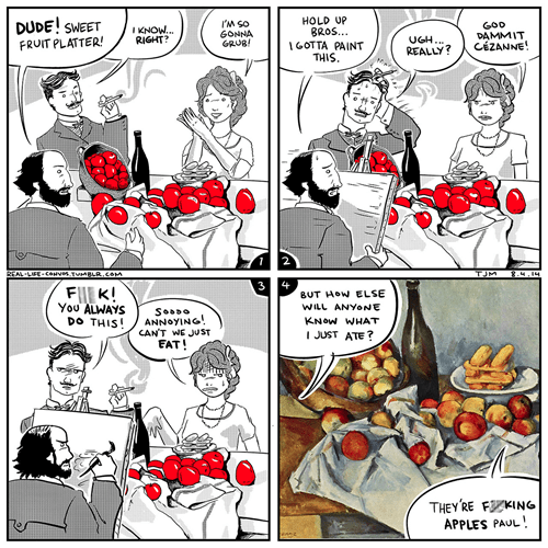 instagram web comics - I'M So Dude! Sweet Fruit Platter! I Know... Right? Gonna Grub! Hold Op Bros... 1 Gotta Paint This. Ugh... Really? God Dammit Czanne! 3 4 Beallife.Com.Tumblr.Com Fik! You Always Do This! Sodo Annoying! Can'T We Just Eat! But How Else