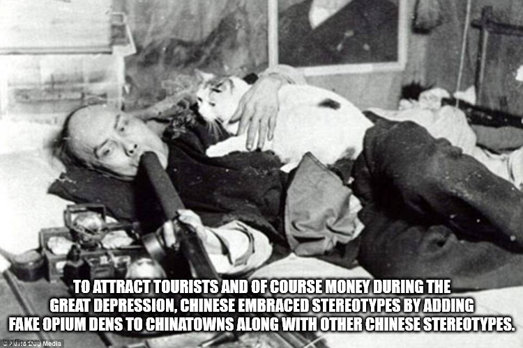 To Attract Tourists And Of Course Money During The Great Depression, Chinese Embraced Stereotypes By Adding Fake Opium Dens To Chinatowns Along With Other Chinese Stereotypes.
