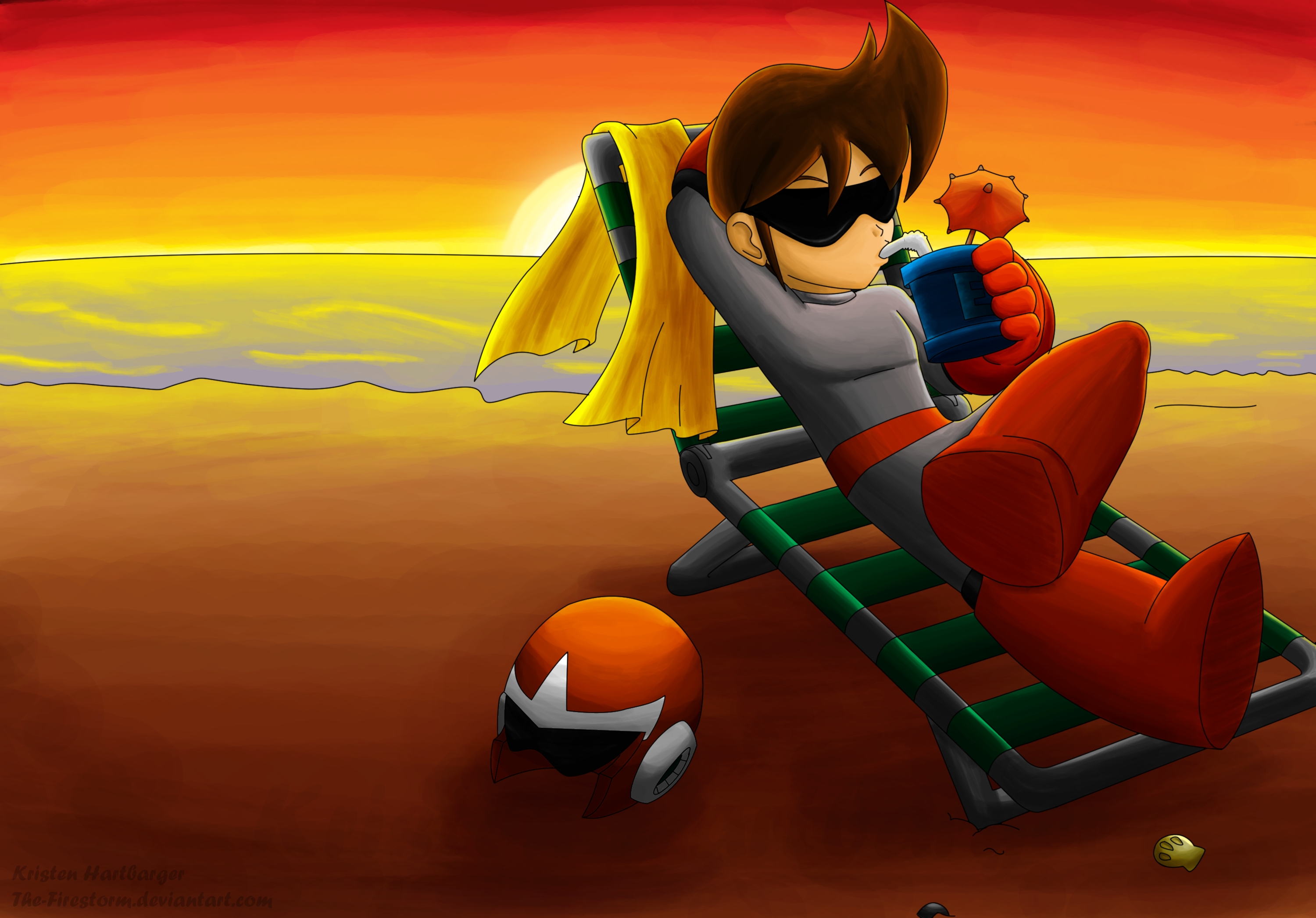 mega man proto man fanart