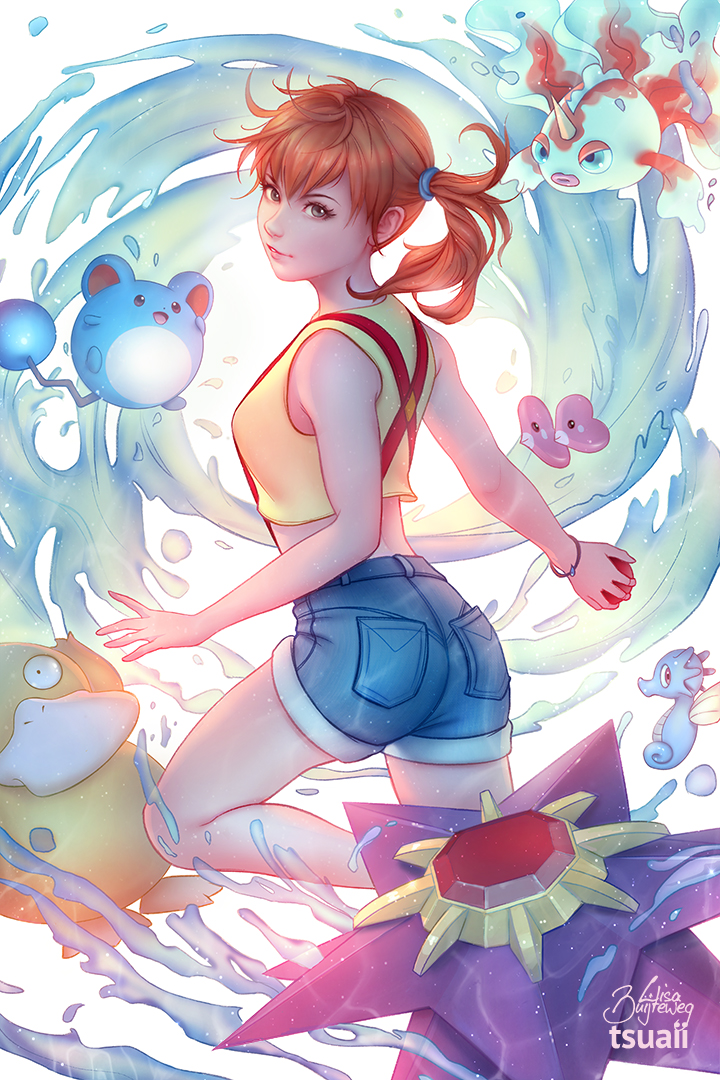 pokemon misty - tsuai