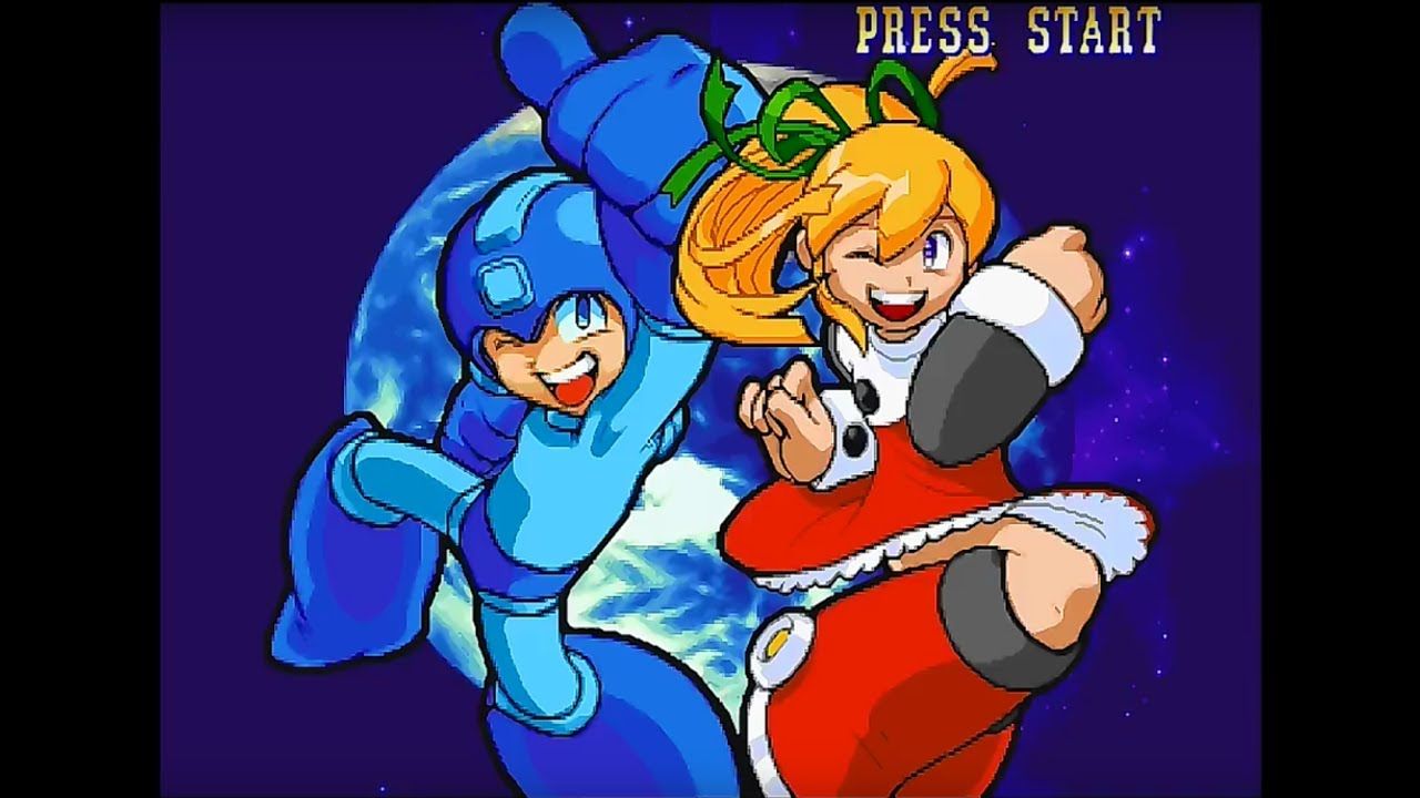 marvel vs capcom megaman roll - Press Start