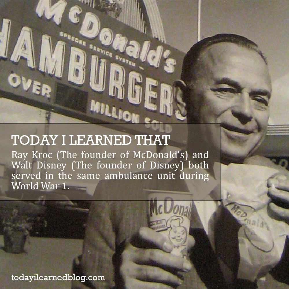 henry ford museum and greenfield village - 1 Donald's Speedee Service Svsten Iamburgers Over Million Sold Today I Learned That Ray Kroc The founder of McDonald's and Walt Disney The founder of Disney both served in the same ambulance unit during World War