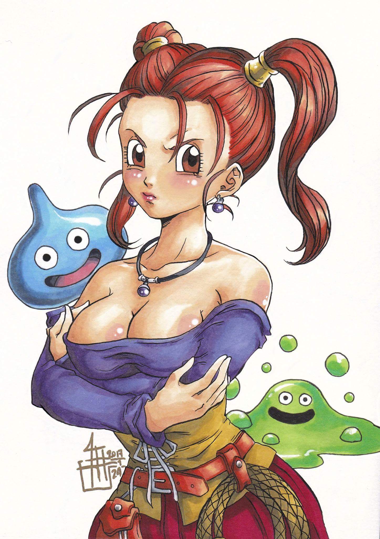 dragon quest 8 jessica - from