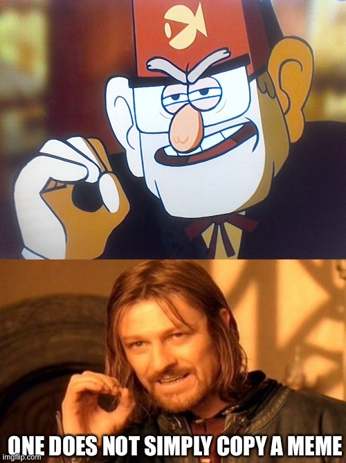 one does not simply meme - One Does Not Simply Copy A Meme imgflip.com
