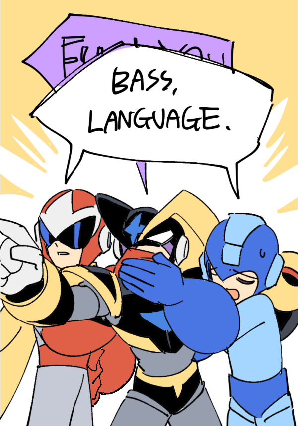 cartoon - Bass, Language,