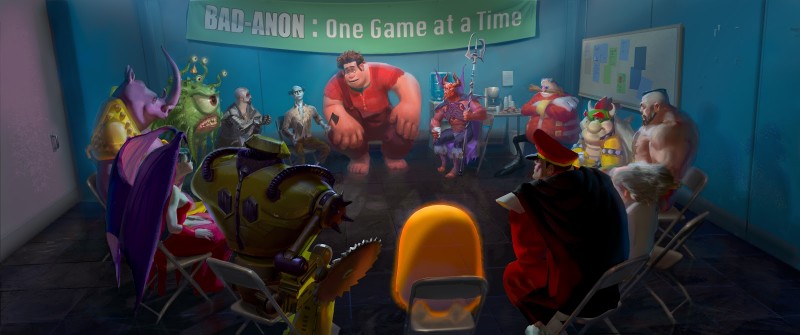 wreck it ralph meeting - BadAnon One Game at a Time