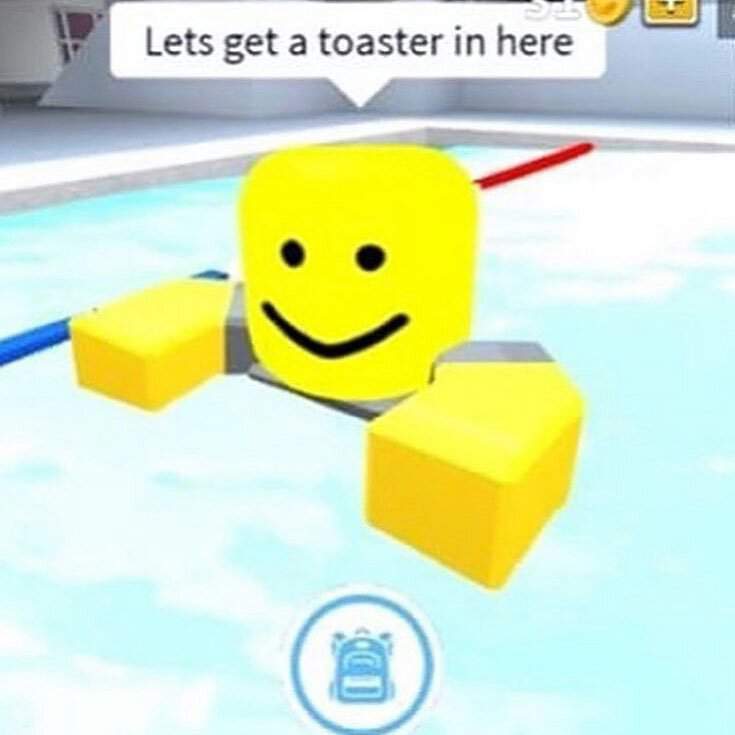 clean roblox memes - Lets get a toaster in here