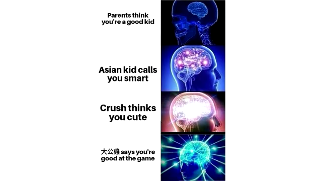 corona band meme - Parents think you're a good kid Asian kid calls you smart Crush thinks you cute Rah says you're good at the game