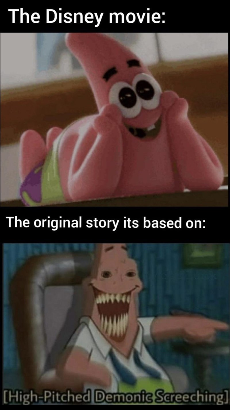 very funny - The Disney movie The original story its based on HighPitched Demonic Screeching