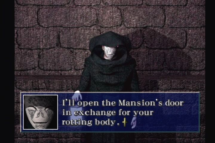 ps1 juggernaut - I'll open the Mansion's door in exchange for your rotting body. 4