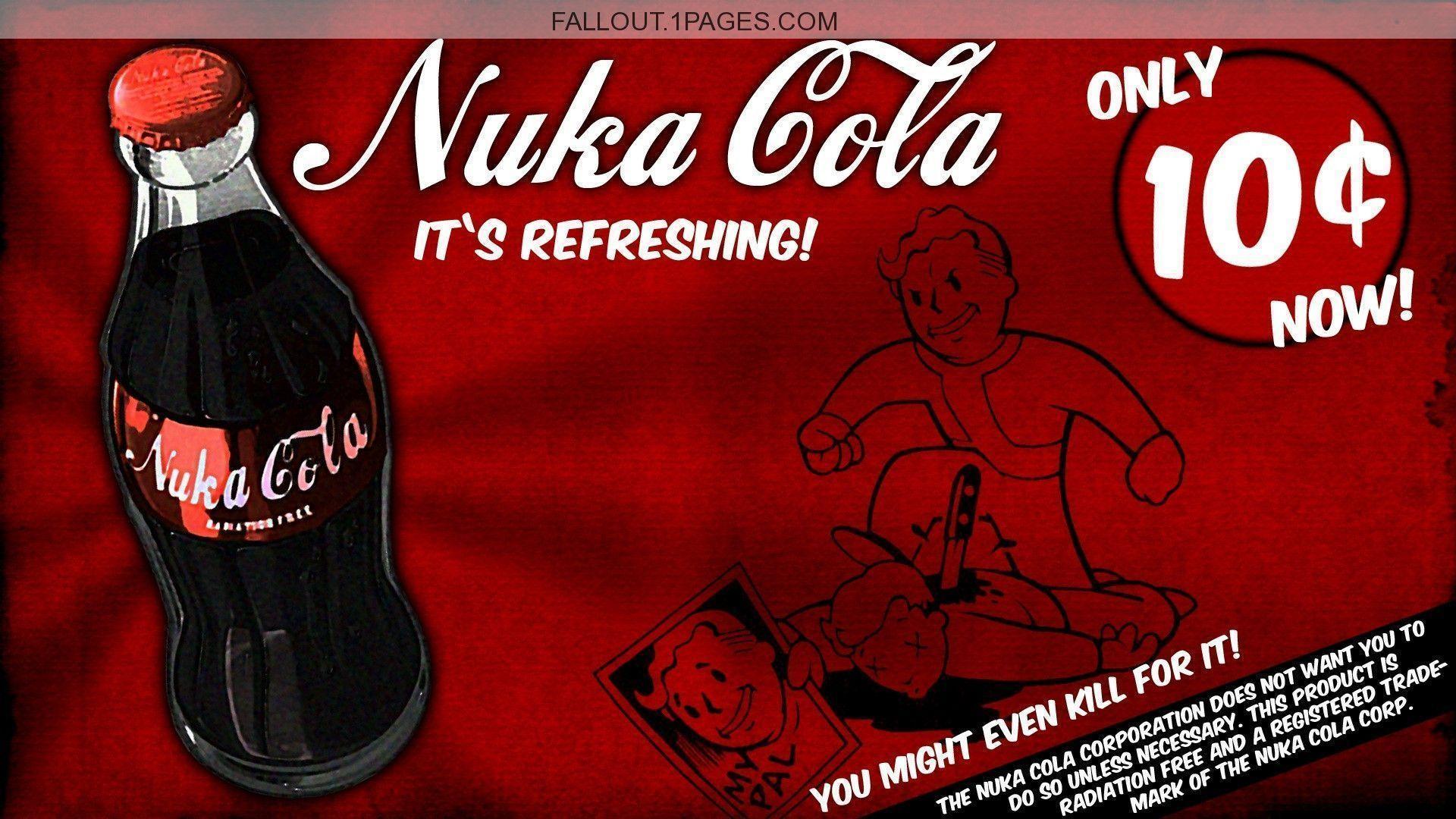 nuka cola wallpaper hd - Fallout.1 Pages.Com Nuka Cola Only It'S Refreshing! 10 Now! Vick a Cola You Might Even Kill For It! The Nuka Cola Corporation Does Not Want You To Do So Unless Necessary. This Product Is Radiation Free And A Registered Trade Mark 