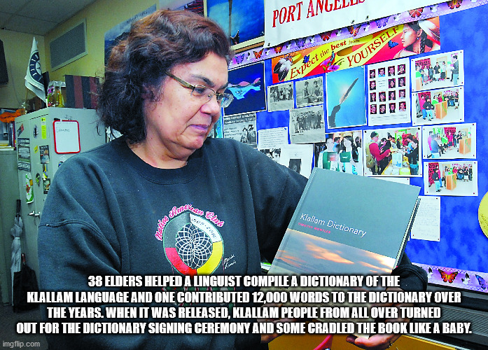 poster - Portai Expect the best Yourself 2423 Bv Kallam Dictionary More 38 Elders Helped A Linguist Compile A Dictionary Of The Klallam Language And One Contributed 12,000 Words To The Dictionary Over The Years. When It Was Released, Klallam People From A