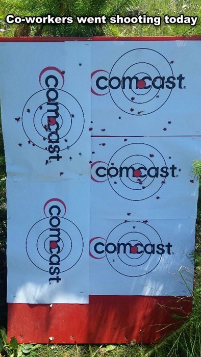 grass - Coworkers went shooting today comcast comcast comcast comcast Comcast