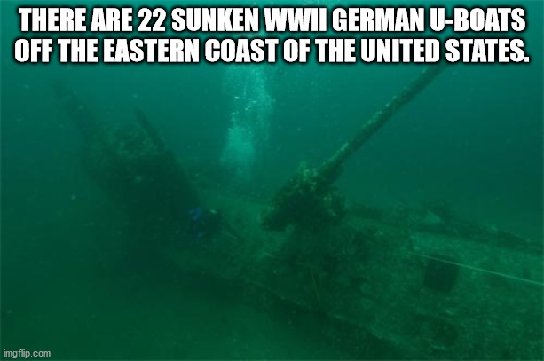 st. louis blues - There Are 22 Sunken Wwii German UBoats Off The Eastern Coast Of The United States. imgflip.com