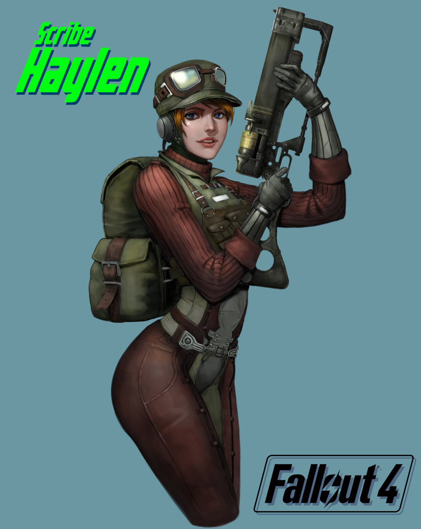 scribe haylen fanart - trije Hey O Fallout 4