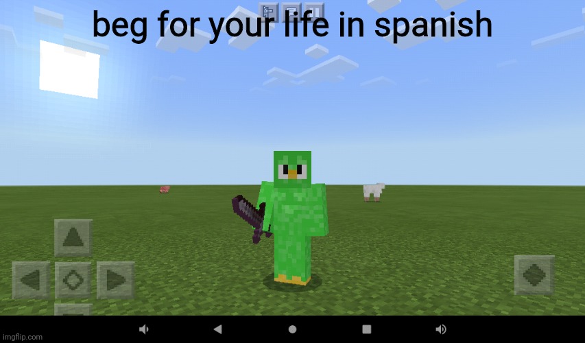 grassland - beg for your life in spanish imgflip.com