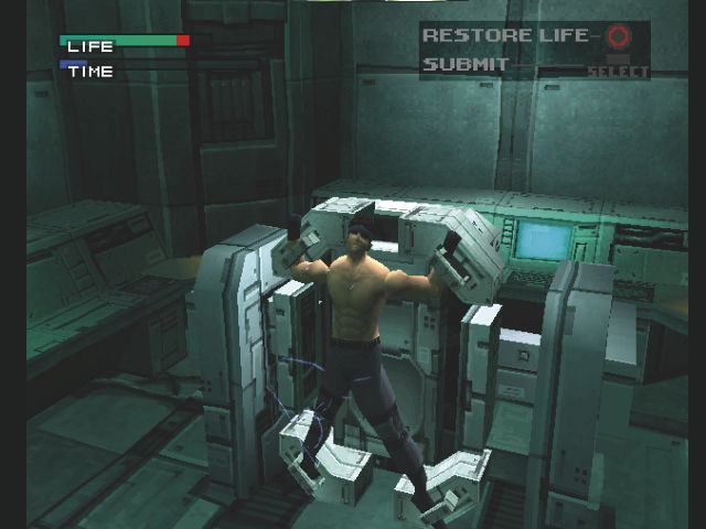 Metal Gear - Life Time Restore Life O Submit Select Are