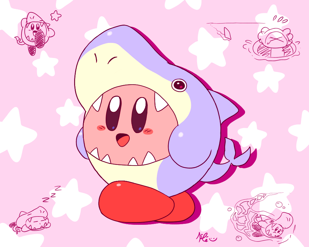 Kirby Shark doo doo doo