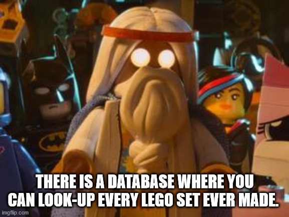 lego movie alamy - There Is A Database Where You Can LookUp Every Lego Set Ever Made. imgflip.com