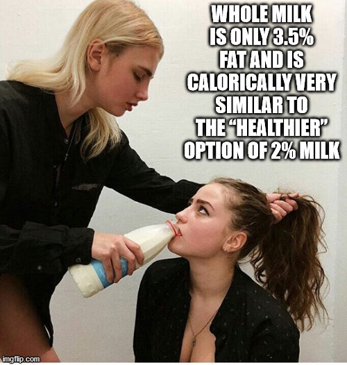 third world success kid - Whole Milk Is Only 3.5% Fat And Is Calorically Very Similar To The Healthier" Option Of 2% Milk imgflip.com