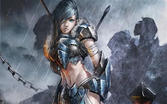 fantasy warrior female