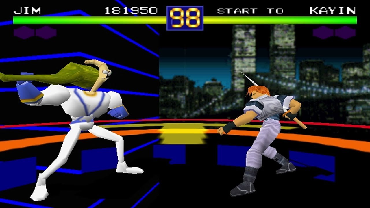 battle arena toshinden earthworm jim - Jim 181950 Start To Kayin 98 L