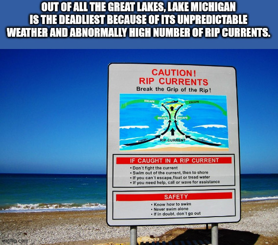 far out do rip currents go - Out Of All The Great Lakes, Lake Michigan Is The Deadliest Because Of Its Unpredictable Weather And Abnormally High Number Of Rip Currents. Caution! Rip Currents Break the Grip of the Rip! Egapit Cafe Rip Current If Caught In 
