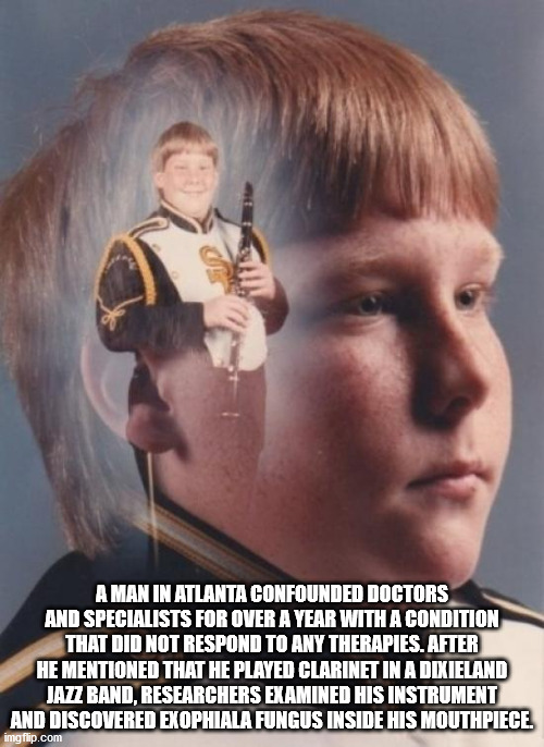 ptsd clarinet kid - A Man In Atlanta Confounded Doctors And Specialists For Over A Year With A Condition That Did Not Respond To Any Therapies. After He Mentioned That He Played Clarinet In A Dixieland Jazz Band, Researchers Examined His Instrument And Di