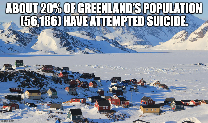 greenland winter - About 20% Of Greenland'S Population 56.186 Have Attempted Suicide. Lit 11 Do ingilip.com
