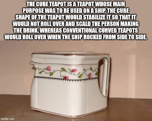 xzibit yo dawg - The Cube Teapot Is A Teapot Whose Main Purpose Was To Be Used On A Ship. The Cube Shape Of The Teapot Would Stabilize It So That It Would Not Roll Over And Scald The Person Making The Drink, Whereas Conventional Curved Teapots Would Roll 