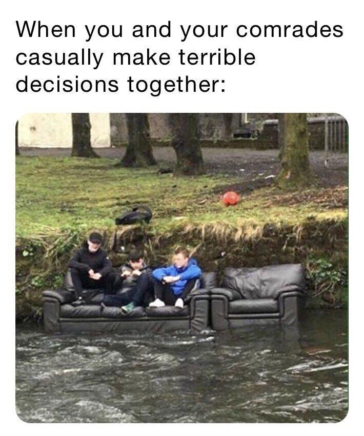 TommyInnit - When you and your comrades casually make terrible decisions together