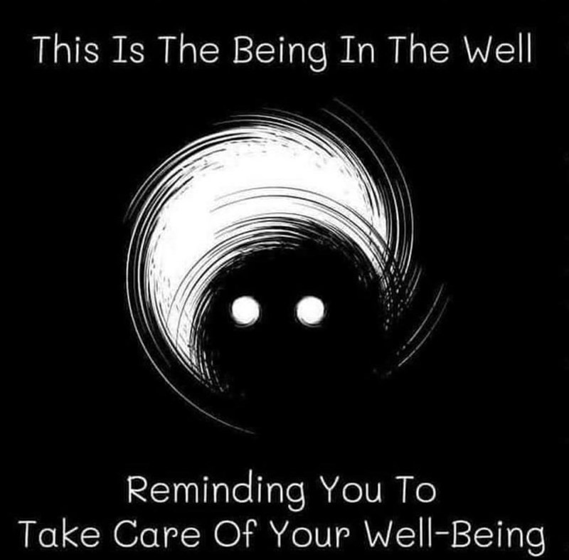 monochrome photography - This Is The Being In The Well Reminding You To Take Care Of Your WellBeing