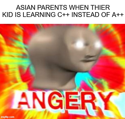 have you no honor no dignity - Asian Parents When Thier Kid Is Learning C Instead Of A Angery imgflip.com