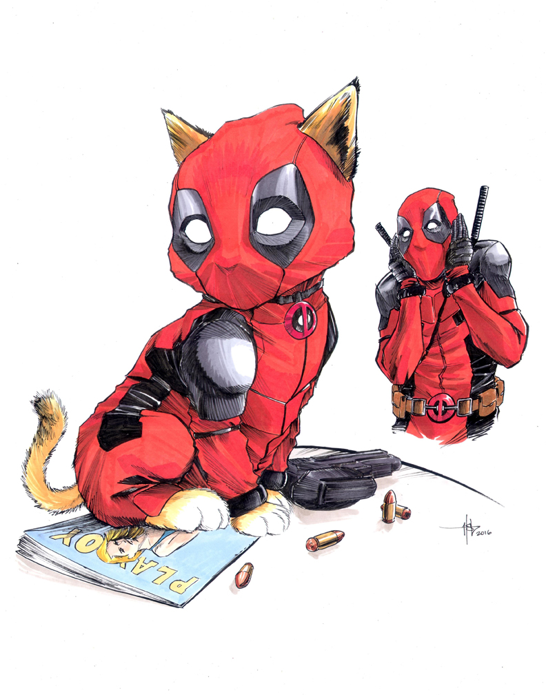 cat deadpool - P240