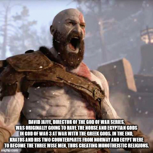 john jones fortnite - David Jaffe, Director Of The God Of War Series, Was Originally Going To Have The Norse And Egyptian Gods In God Of War 3 At War With The Greek Gods. In The End, Kratos And His Two Counterparts From Norway And Egypt Were To Become The