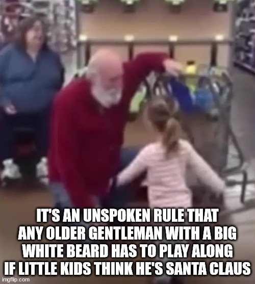 shower thoughts santa clause