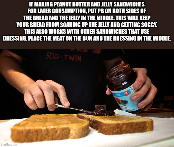 hickory house restaurant - If Making Peanut Butter And Jelly Sandwiches For Later Consumption, Put Pb On Both Sides Of The Bread And The Jelly In The Middle. This Will Keep Your Bread From Soaking Up The Jelly And Getting Soggy. This Also Works With Other
