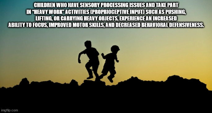 Children Who Have Sensory Processing Issues And Take Part In