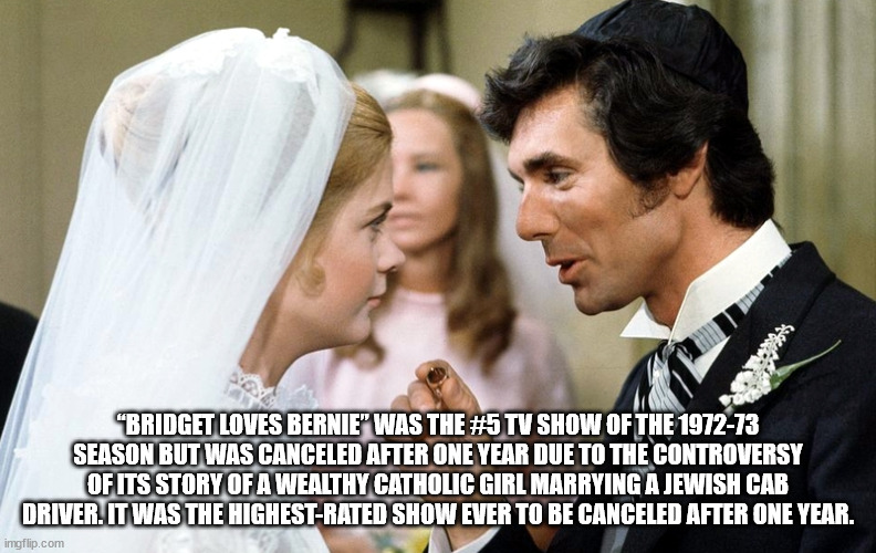 hickory house restaurant - "Bridget Loves Bernie" Was The Tv Show Of The 197273 Season But Was Canceled After One Year Due To The Controversy Of Its Story Of A Wealthy Catholic Girl Marrying A Jewish Cab Driver. It Was The HighestRated Show Ever To Be Can