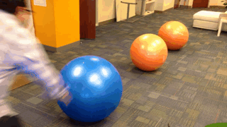 exercise ball funny