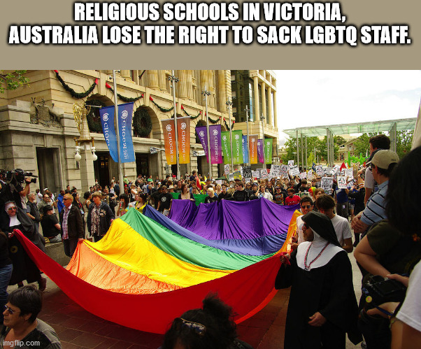 st louis blues - Religious Schools In Victoria, Australia Lose The Right To Sack Lgbtq Staff. Johd Chow For Cogni Mees Gm imgflip.com