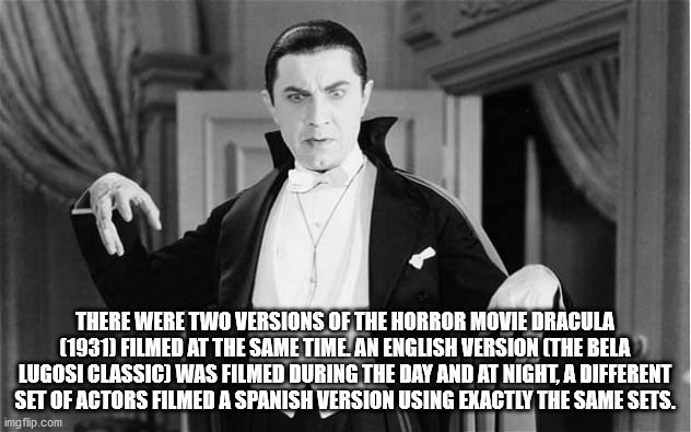 hickory house restaurant - There Were Two Versions Of The Horror Movie Dracula 1931 Filmed At The Same Time. An English Version The Bela Lugosi Classic Was Filmed During The Day And At Night, A Different Set Of Actors Filmed A Spanish Version Using Exactl