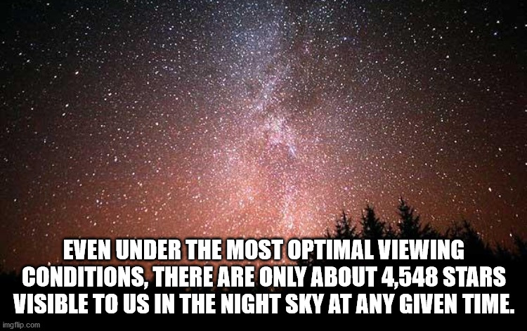 galloway forest park - Even Under The Most Optimal Viewing Conditions, There Are Only About 4,548 Stars Visible To Us In The Night Sky At Any Given Time. imgflip.com