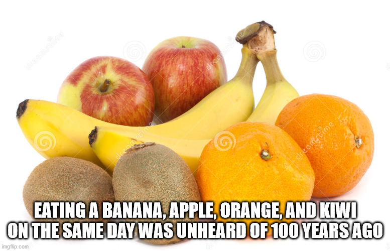 did the hipster burn his - drco dream dreamstime Eating A Banana, Apple, Orange, And Kiwi On The Same Day Was Unheard Of 100 Years Ago imgflip.com