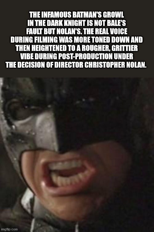 batman swear to me - The Infamous Batman'S Growl In The Dark Knight Is Not Bale'S Fault But Nolan'S. The Real Voice During Filming Was More Toned Down And Then Heightened To A Rougher, Grittier Vibe During PostProduction Under The Decision Of Director Chr